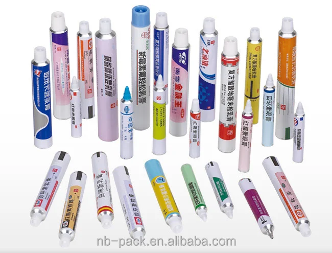 Industry Superglue Shoe Glue No.502 Glue Collapsible Aluminum Packaging Tube