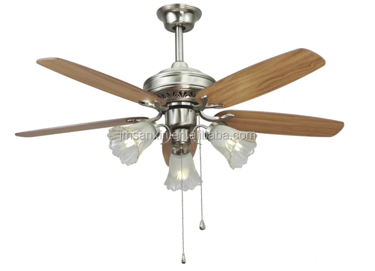 2016 Popular 48inch Greenhouse exhaust decorative ceiling fan with led light