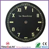 2014 round matt black ground color men light green luminous watch dial