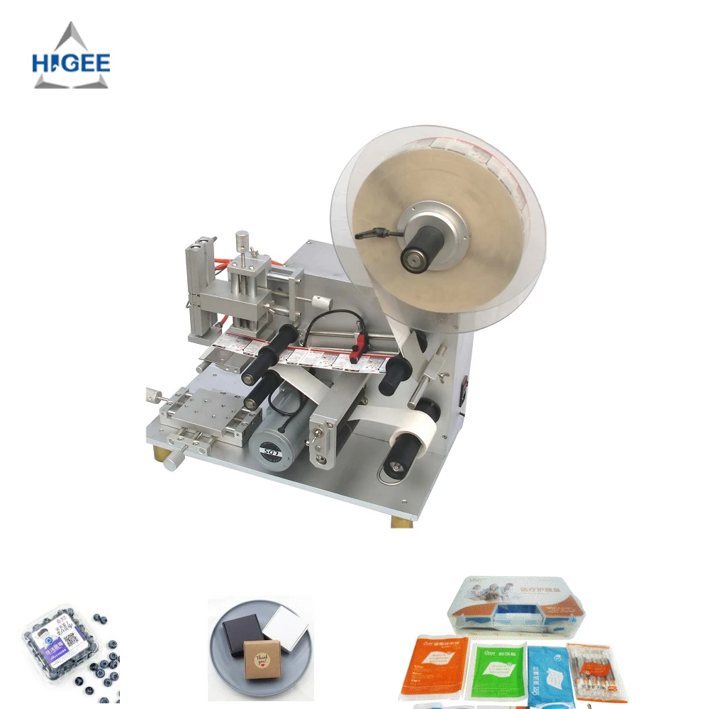 Higee Labeller Semi Auto Hbp50/manual Labeling Machine With A Small