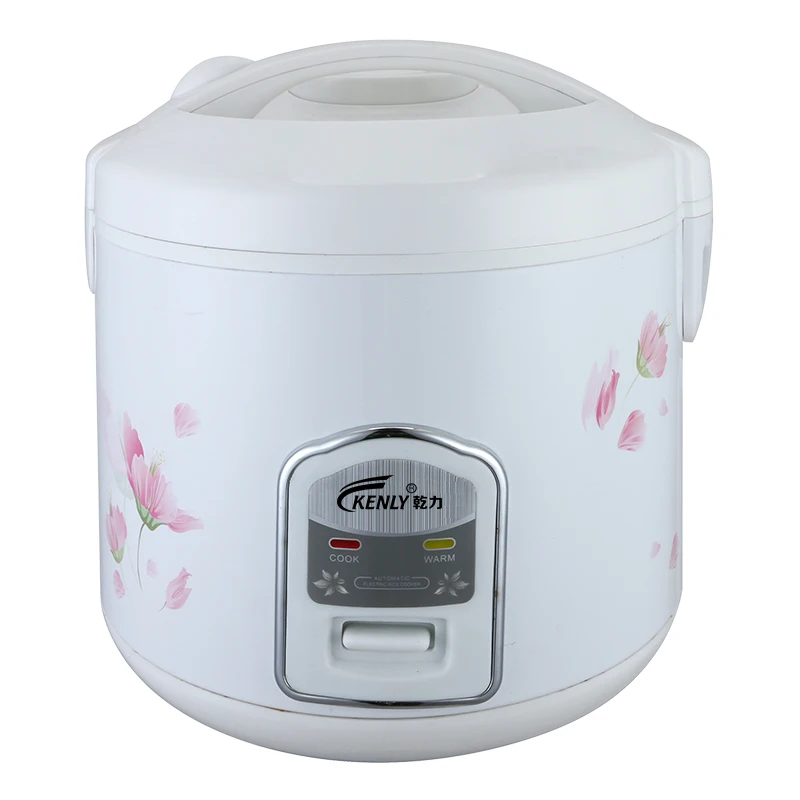 400w Choseable Flower Tinplate Body,Non Sticked Coated Pot Electric Rice Cooker Buy 400w