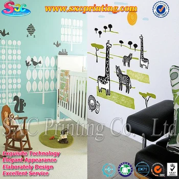 for quote bedroom anime design oil proof vinyl paper material kid