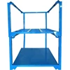 Durable fold down warehouse stacking racking