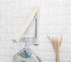 Folding and retractable metal ABS plastic triangle shape clothes drying rack mini expansion dryer