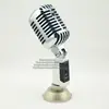 Silver Shell Retro Microphone for Network Karaoke