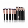 High quality 14pcs powder blush shadow contour natural hair makeup brushes