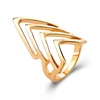 Punk Rock Gothic Gold Plated Finger Knuckle Full Finger Long Joint Ring