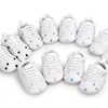 Wholesale Spring&Autumn heart decoration first walker soft sole baby girls leather shoes