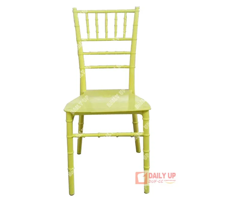 Discount Plastic Wedding Chair for Sale Colourful Plastic Tiffany Chair White Resin Chiavari Chair