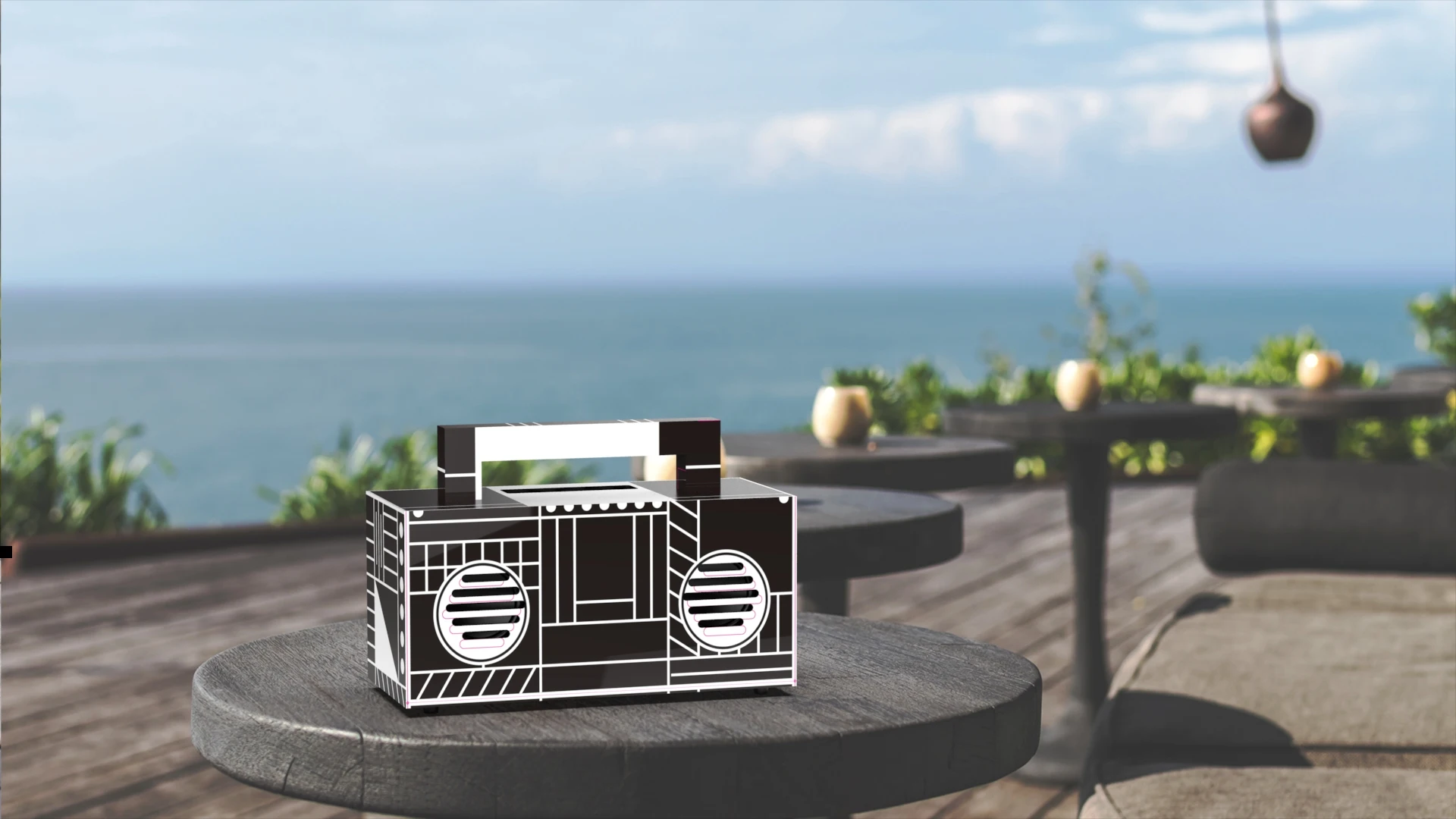 Private model patent portable mini Cardboard Paper Box Speaker - ANKUX.COM