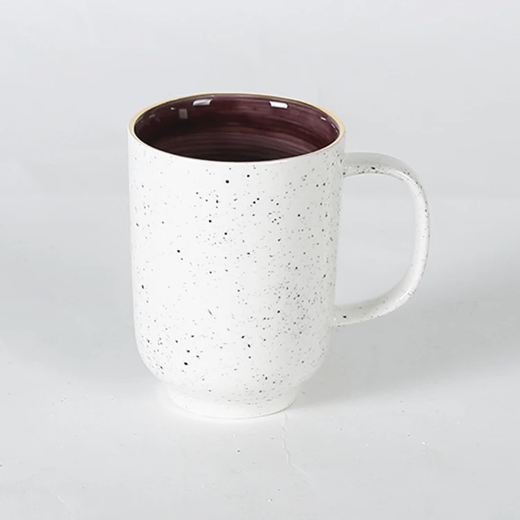 Home goods bulk various color flat purple spiral 7.5 inch cheap ceramic plate with gold edge