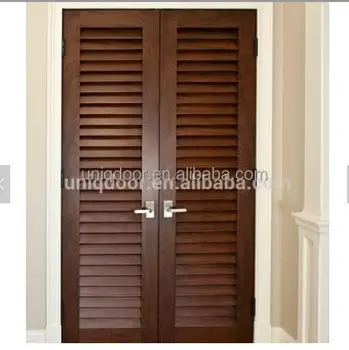 Solid Wood Louvered Doors Interior View Solid Louvered Door