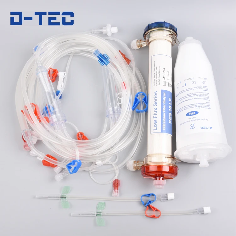 Renal Dialysis Machine Bloodline Dialyzer Av Fistula Needle Dialysis