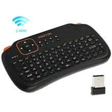 Original Viboton Mini Wireless Keyboard with Touchpad S1 Fly Mouse/ Remote Control/Touchpad for Mini PC/ Android/ TV BOX/ Laptop