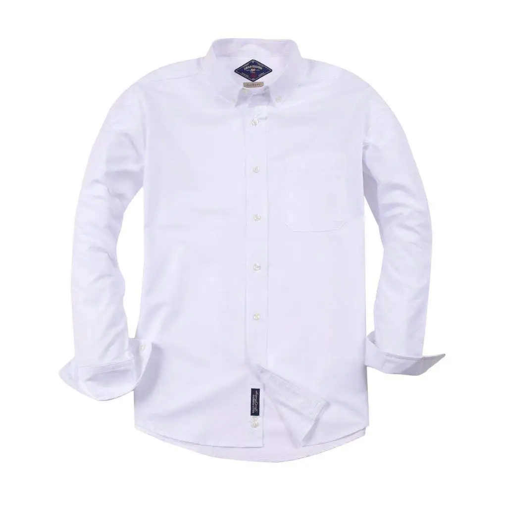 khakis and a dress shirt