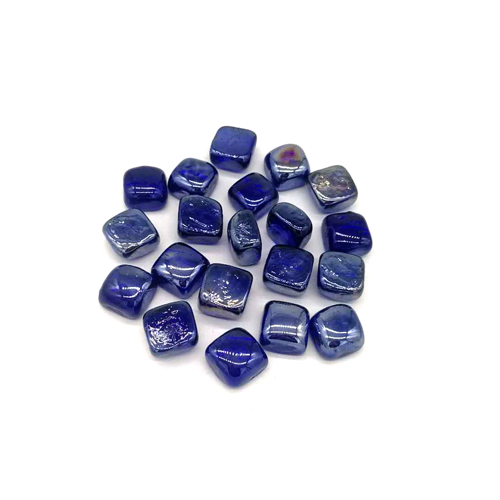 Wholesale Crushed Landscaping Green Garden Glass Decorative Glass Rocks