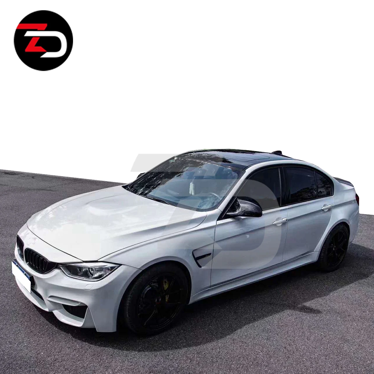 Perfect Fitment 3 Series M3 Wide Body Kit For F30 M3 Model Front Bumper