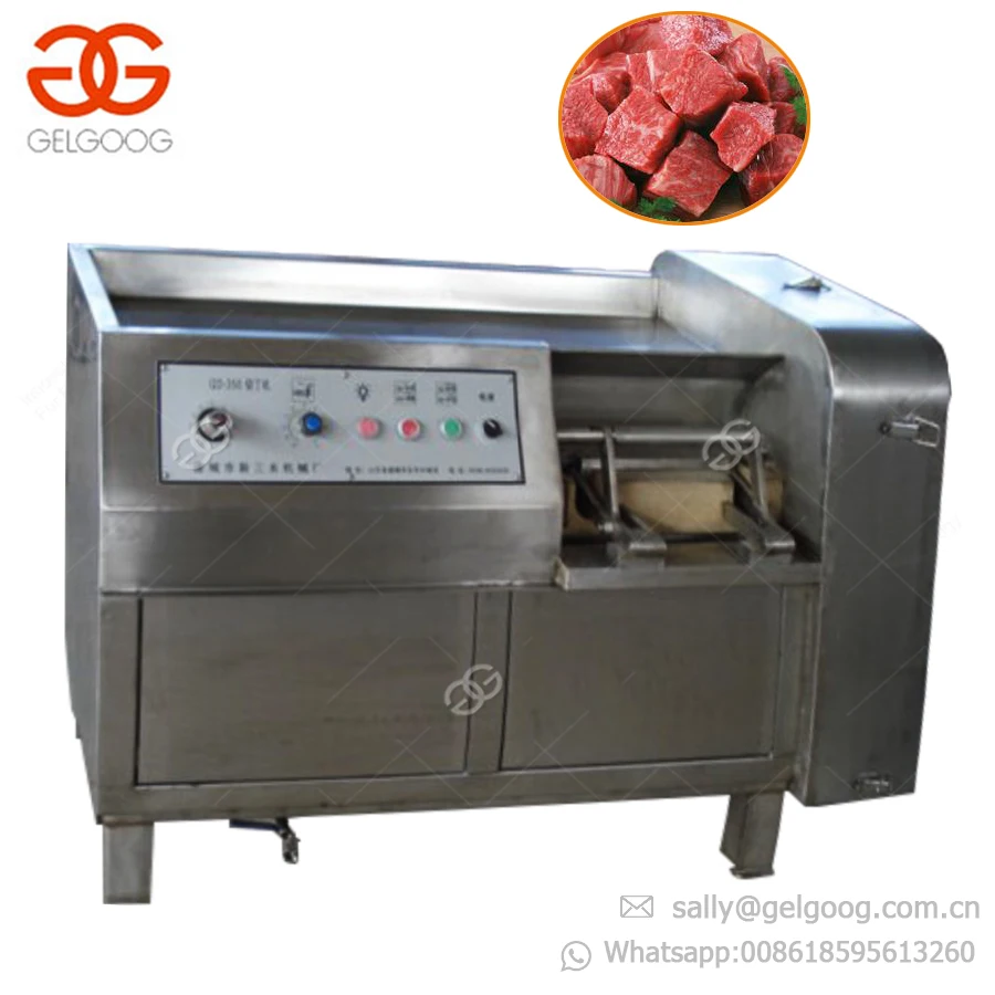 Industrial Electric Automatic Chicken Dicer Frozen Chicken Meat Slicer