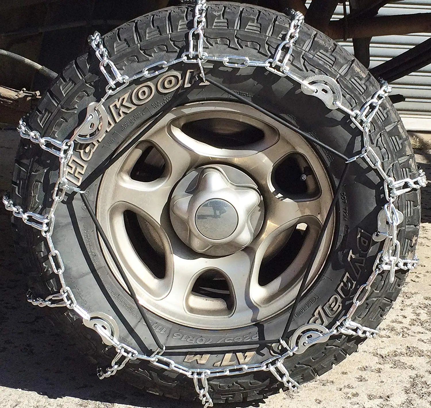 Atli Replacement Rubber Garden Tractor Tire Chain Tensioners Tire Chain