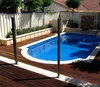 Aluminum Pool Fence Post, Glass Balustrade Aluminium Post