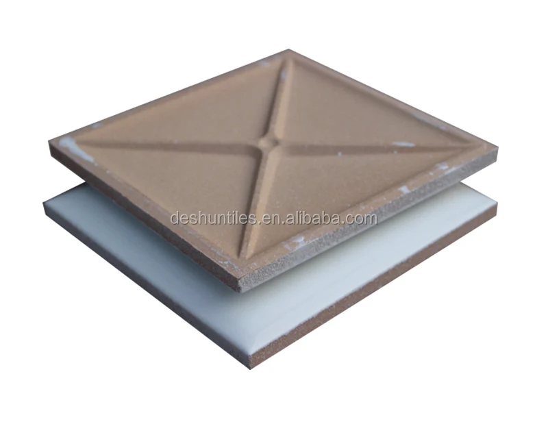 75x152mm De La Pared De Cocina Blanco Decorativa De Cerámica De Pared