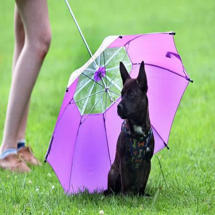 Newly Crafted British Style Pets Raincoat Puppy Dog Walker Umbrellas