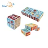 OEM Baby kids educational toys 2inches 3inched 5cm 7.5cm 3D folding block plastic custom magic puzzle cube