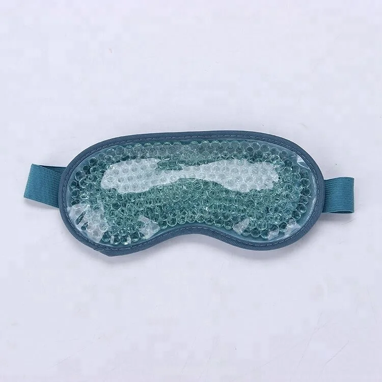 Reusable Freeze Ice Eye Mask Cooling Patch Hot Cold Gel Beads Eye Mask