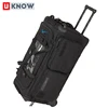 Factory direct sell large nylon travel roller case best wheeled duffel bag