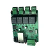 TCP/IP interface Ethernet input Four Channel Relay output Communication Converter Module in Access Control System