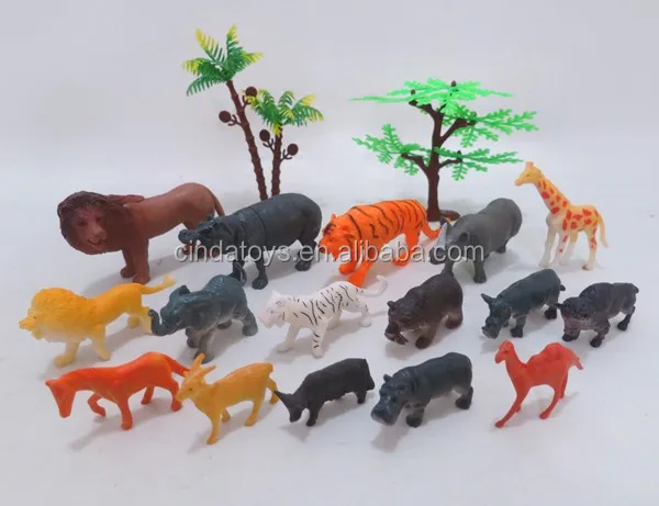 Mini Jungle Animal Toys 4-9cm Small Animal Sofia Plastic Bulk Animal Toys  For Pvc - Buy Bulk Animal Toys,Bulk Animal Toys For Pvc,Sofia Plastic Bulk Animal  Toys Product on 