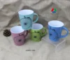 Promotion gifts custom logo printed handmade silk screen printing advertizing ceramic coffee mug cup