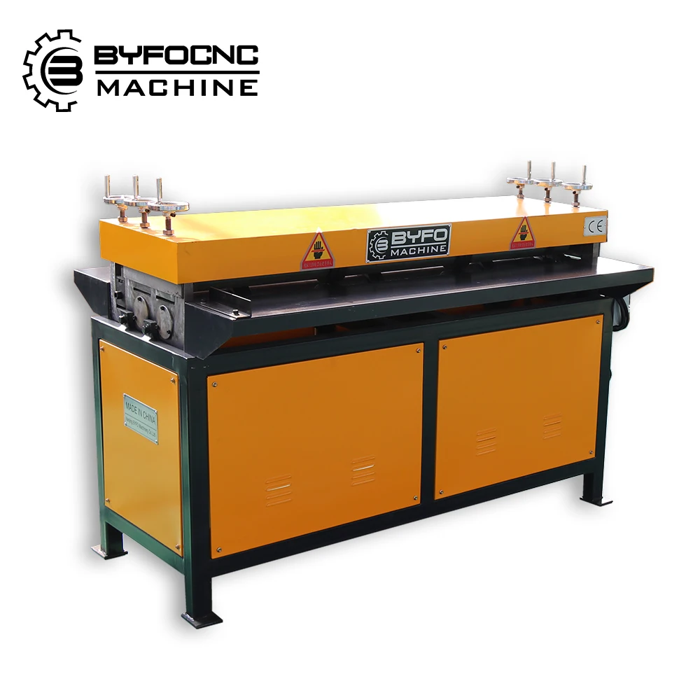 China Byfo Sheet Metal Grooving Machine,Grooving Beading Roller,Duct