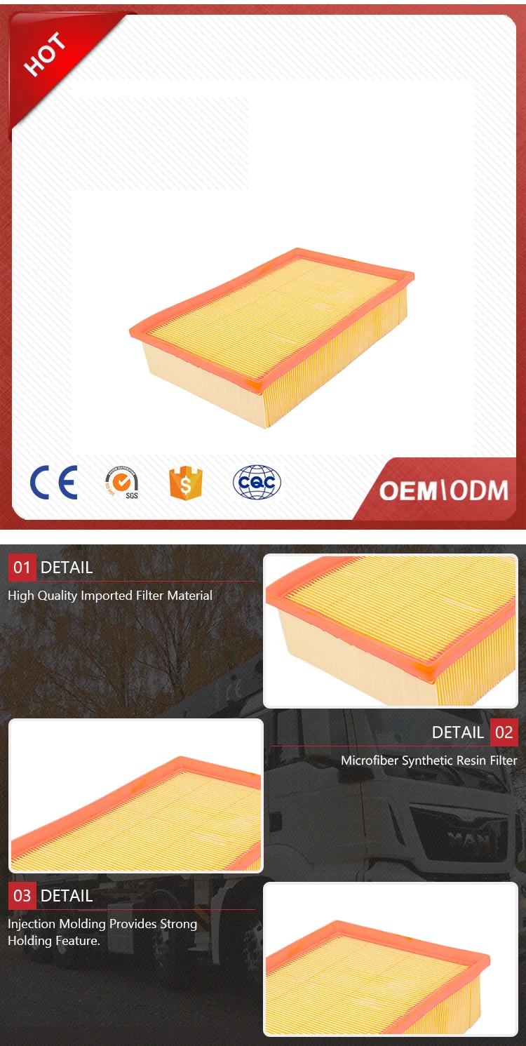 Wholesale accessories car OEM 5Q0 129 620 C Air Filter for japanese