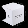 online shopping free shipping PULUZ 20cm include 2 LED Panels Folding photo studio box