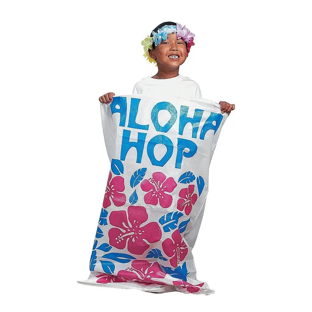 potato sack race game using pp sacks