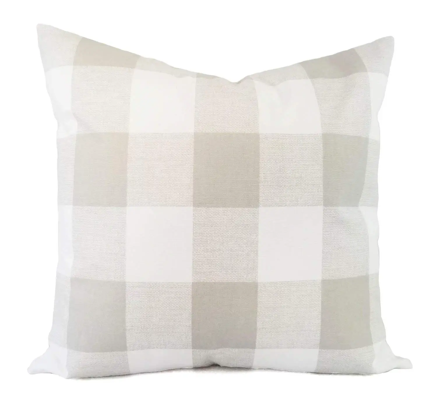 20 X Pillow Cover Find Deals On Line Get Quotations Grey Plaid Pillow Cover Warm Buffalo Check Modern