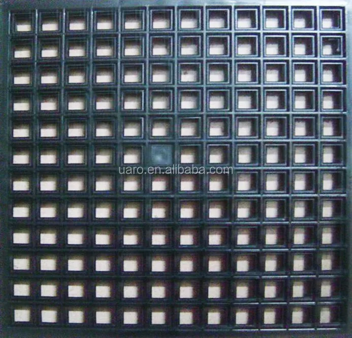 DIY tooling plastic grid for glass mosaic mold handmade material
