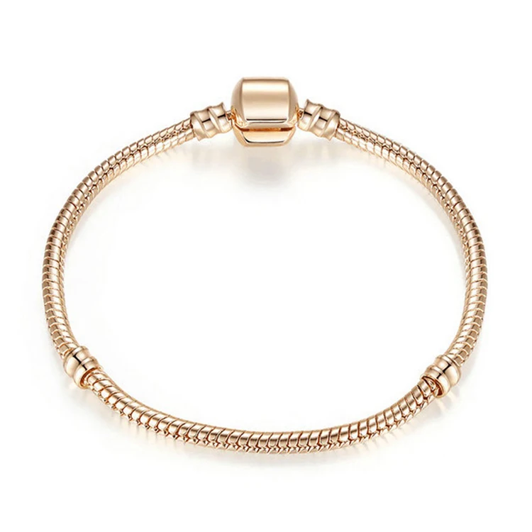 Wholesale 925 Sterling Silver 3mm Snake Chain Bracelet For Charms Buy