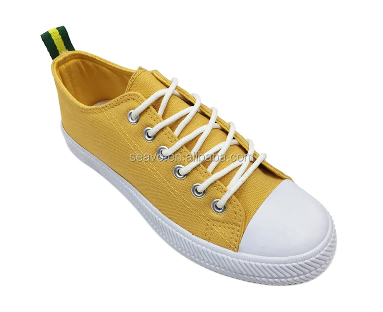 yellow canvas shoes online