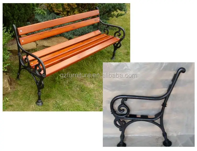 Cast Iron Bench Ends,Park Bench Ends Bench Legs,Bed End Furniture Wood