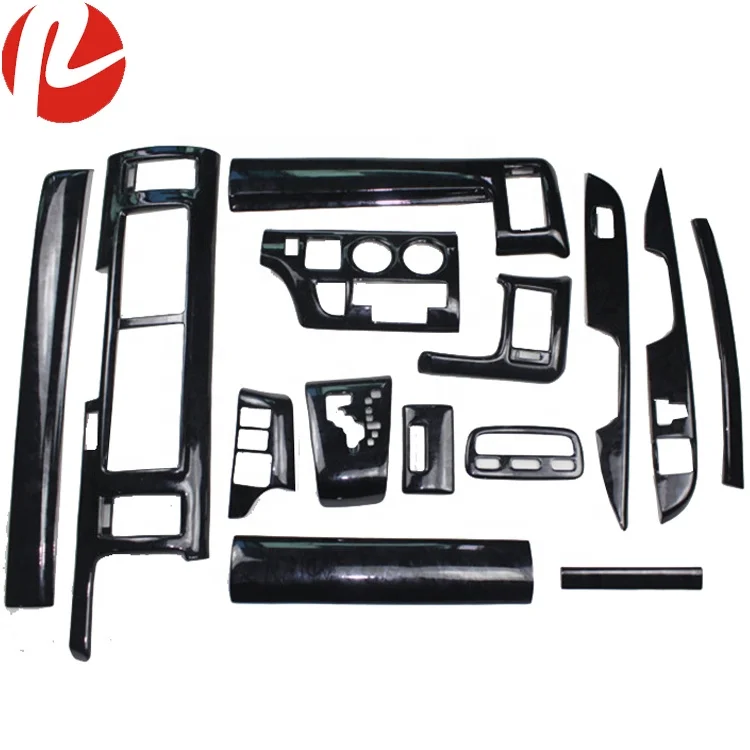 2010-2013 RHD 2014 Hiace van KDH200 3D wooden Hips fiber dashboard sticker cover interior car accessories.jpg