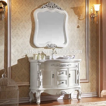 Latest European Style Vanity Unit Design Vintage Bathroom Vanities Mirror Cabinet Beautiful Furniture Wts819 White Latest European Style Vanity Unit Design Vintage Bathroom Vanities Mirror Cabinet Beautiful Furniture Wts819 White