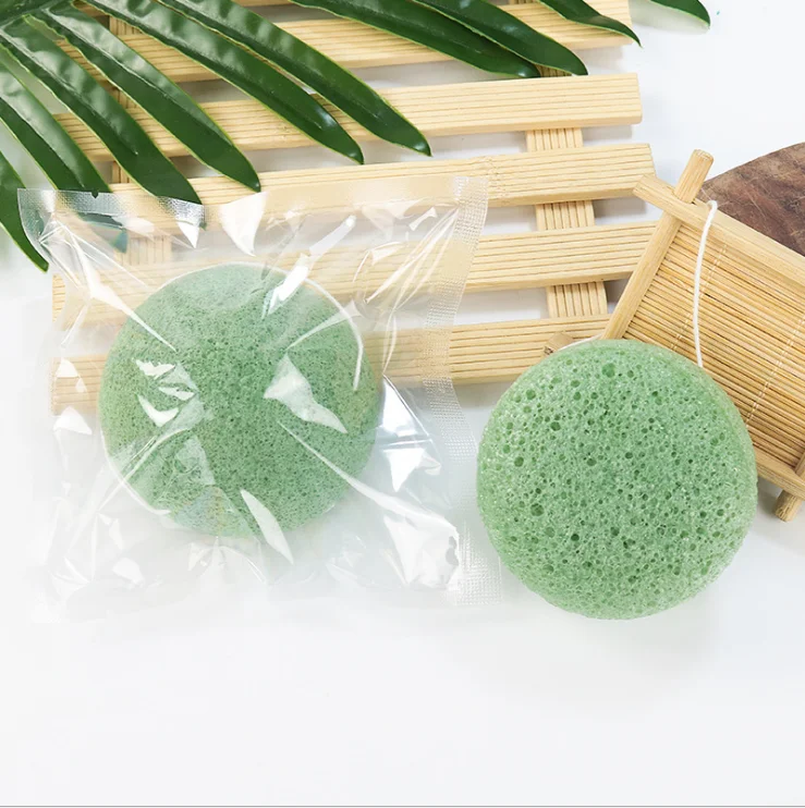 2021 Natural Face Cleansing Konjac Cosmetic Sponge Face Konjac
