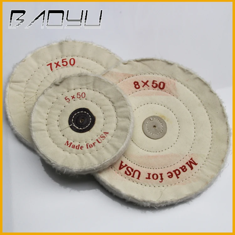 Jewelry And Gemstone Polishing Cotton Buffing Cloth Wheel Buy Buffing