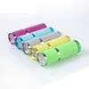 Yiwu Factory Wholesale Luminous Small Portable Noctilucent Torch Light Aluminum Alloy 9 Led Flashlight