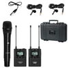 COMICA NEW CVM-WM200 Metal UHF 96-channels Wireless Microphone with Dual-transmitters and One Receiver