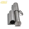 Factory Office Door and Window Round Welding Hinge with Brass Gasket