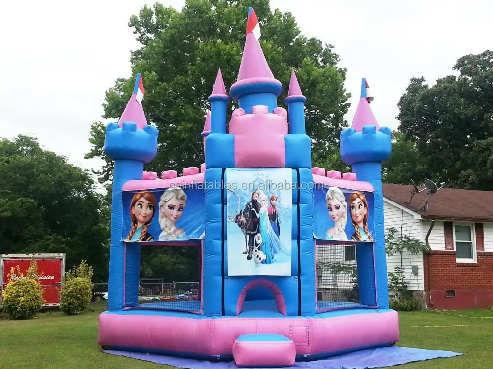 Different Frozen Inflatables,Inflatable Frozen Bounce House,Frozen