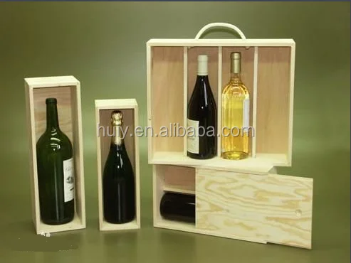 unfinished wine box